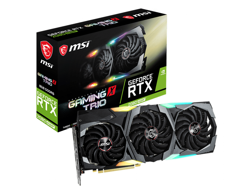 VGA MSI RTX 2080 Super GAMING X TRIO 8GB GDDR6 _919KT